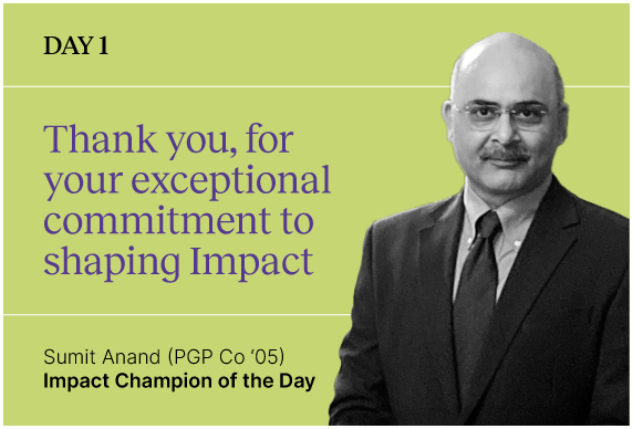 Impact Week Giver of the Day 1